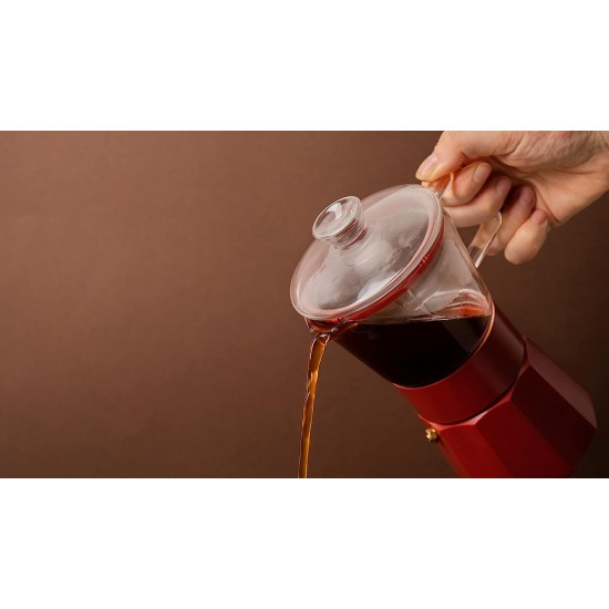 Shop quality La Cafetière Verona Glass Espresso Maker-6-Cup, Red in Kenya from vituzote.com Shop in-store or online and get countrywide delivery!