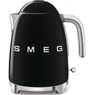 Smeg 50's Retro Style Kettle Stainless Steel, Black