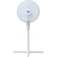 Presto by Tower Pedestal Fan with 3 Speeds, Adjustable Height, Oscillation, 16”, 40W, White