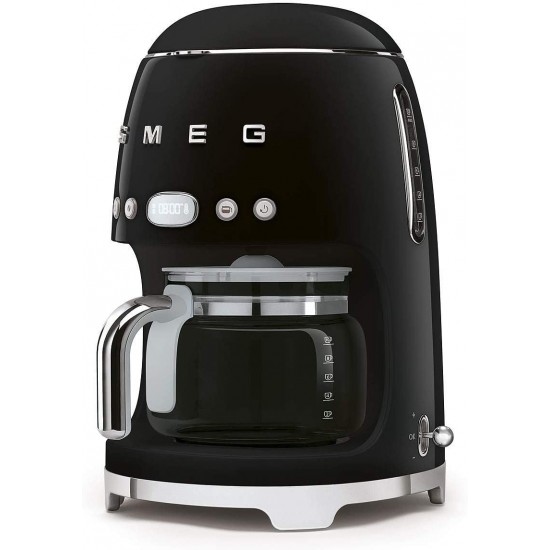 Shop quality SMEG 50 S Retro Style Drip Filter Coffee Machine, 10 Cup Capacity 1.4 Liter Tank, Black in Kenya from vituzote.com Shop in-store or online and get countrywide delivery!