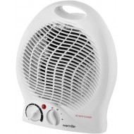 Warmlite Thermo Fan Heater with 2 Heat Settings and Overheat Protection, 2000W, White