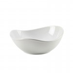 Neville Genware Porcelain Organic Triangular Bowl, 21cm/8.25"