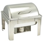 Neville Genware Stainless Steel Spring Hinged Chafing Dish