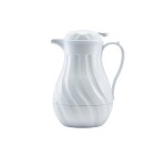 Neville Genware Insulated Beverage Server- White, 2 Litres