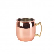 Neville Genware Barrel Copper Mug 40cl/14oz