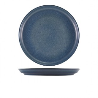 Neville Genware Terra Stoneware Antigo Denim Coupe Plate, 27.5cm