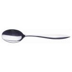 Neville Genware Teardrop 18/0 Stainless Steel Dessert Spoon-Sold Per Piece