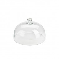 Neville Genware Glass Cake Stand Cover, 29.8 x 19cm