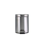 Neville Genware Stainless Steel Pedal Bin, 5 Litre-