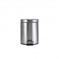 Neville Genware Stainless Steel Pedal Bin, 5 Litre-