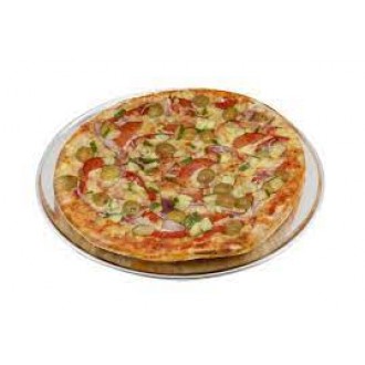 Neville Genware Aluminium Flat Wide Rim Pizza Pan 12" 