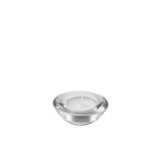 Neville Genware Glass Round Tealight Candle Holder, 75mm Diameter