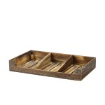 Neville Genware Rustic Wooden Display Crate