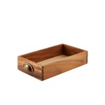 Neville GenWare Acacia Wood Display Drawer GN 1/3