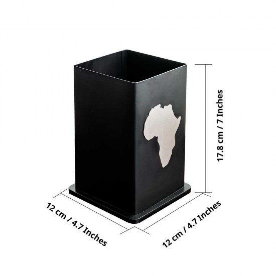 Shop quality Zuri Africa Design Large Cutlery Holder With Anti-Skid Pads, Black in Kenya from vituzote.com Shop in-store or online and get countrywide delivery!