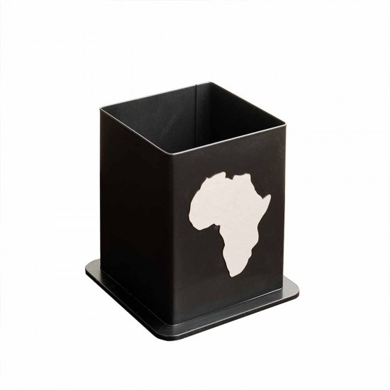 Shop quality Zuri Africa Design Small Cutlery Holder With Anti-Skid Pads, Black in Kenya from vituzote.com Shop in-store or online and get countrywide delivery!