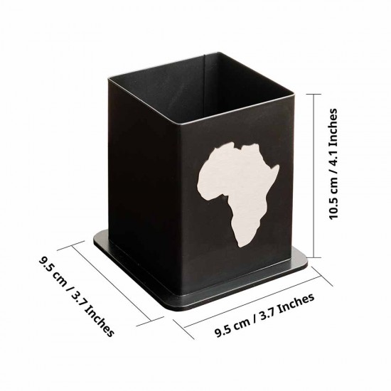 Shop quality Zuri Africa Design Small Cutlery Holder With Anti-Skid Pads, Black in Kenya from vituzote.com Shop in-store or online and get countrywide delivery!