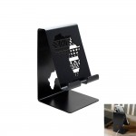 Zuri Mobile Phone Holder, Matt Black, Africa Map