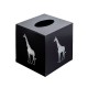 Shop quality Zuri Giraffe Design Tissue Box Cover, Matt Black in Kenya from vituzote.com Shop in-store or online and get countrywide delivery!