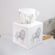 Shop quality Zuri Lion Design Tissue Box Cover, White in Kenya from vituzote.com Shop in-store or online and get countrywide delivery!