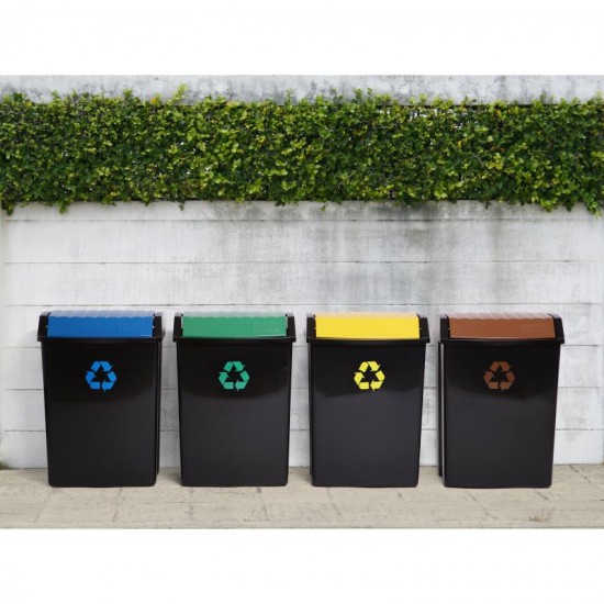 Shop quality Tatay Recycling Bin, Swing Lid, BPA Free, Solar Protection, 50 Liter Capacity, Green in Kenya from vituzote.com Shop in-store or online and get countrywide delivery!