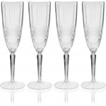 Maxwell & Williams Verona Set of Four Champagne Flutes 150ml 