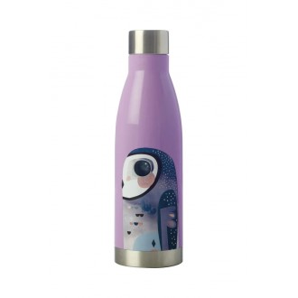 Maxwell & Williams Pete Cromer Owl Double Walled Insulated Bottle-500ml 