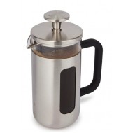 La Cafetière Pisa Cafetiere, 3-Cup, Stainless Steel-350 ml