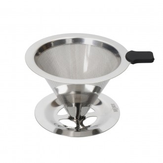 La Cafetière Pour Over Coffee Dripper, Stainless Steel