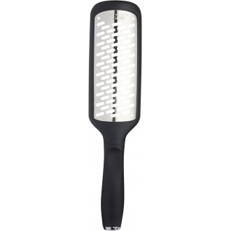 MasterClass West Blade Handheld Stainless Steel Cheese Grater with Handle - Fine Holes