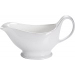 Maxwell & Williams White Basics Gravy Boat, Porcelain, White, 400 ml