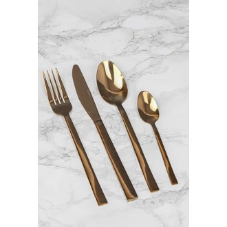 Mikasa Ciara Diseno 16 Piece Cutlery Set, Copper