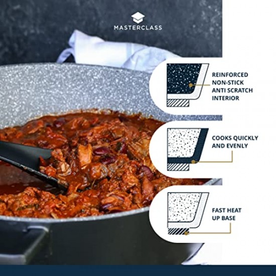 Shop quality Master Class Cast Aluminium Induction-Safe Non-Stick Shallow Casserole Dish, 4 Liters in Kenya from vituzote.com Shop in-store or online and get countrywide delivery!