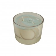 Candlelight Spa Day Revitalise 2 Wick Wax Filled Glass Candle Pot Green Tea Scent, 340g 