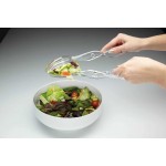 Kitchen Craft Acrylic Scissor Action Salad Serving Tongs