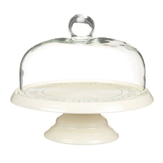 Shop quality Classic Collection Ceramic Cake Stand with Glass Dome, 29cm in Kenya from vituzote.com Shop in-store or online and get countrywide delivery!