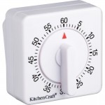 Kitchen Craft Deluxe Wind Up 60 Minute Kitchen Timer