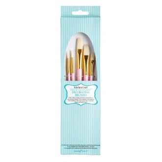 Kitchen Craft Sweetly Does It Cake Decorating Brush, Set of 5