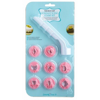 Kitchen Craft Sweetly Does It Fondant Stamp Set