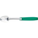 MasterClass Stainless Steel Colour-Coded Buffet Salad Fork - Green