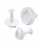 Sweetly Does It Leaf Fondant Plunger Cutters, Set of 3