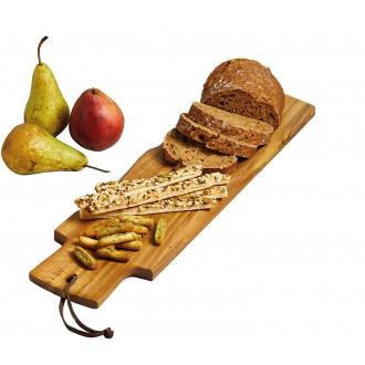 Artesà Appetiser Acacia Wood Serving Plank / Baguette Board