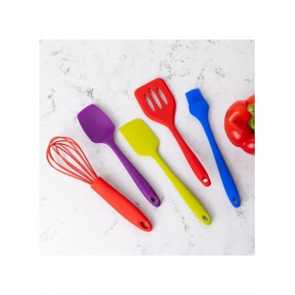 Colourworks Mini Silicone Utensils Set, 5-Piece