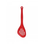 Colourworks Slotted Silicone Turner, Red