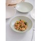 Shop quality Kitchen Craft Pasta Bowls Set of 4 in Gift Box, Lead-Free Glazed Stoneware, Green / Cream, 22cm in Kenya from vituzote.com Shop in-store or online and get countrywide delivery!