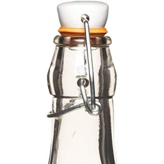 Home Made Glass Bottle with Stopper, 500 ml