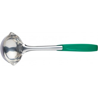 MasterClass Stainless Steel Colour-Coded Buffet Ladle - Green