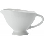 Maxwell & Williams White Basics Sauce Boat, 75ml, Porcelain