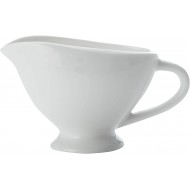 Maxwell & Williams White Basics Sauce Boat, 75ml, Porcelain