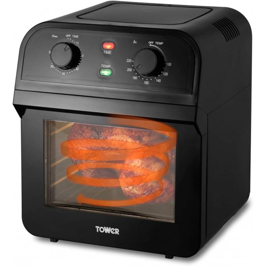 Shop quality Tower Manual Air Fryer Oven with Rapid Air Circulation and 10 Preset Cooking Options, 12 Litre, Black [Save Upto 50 On Energy Bills] in Kenya from vituzote.com Shop in-store or online and get countrywide delivery!